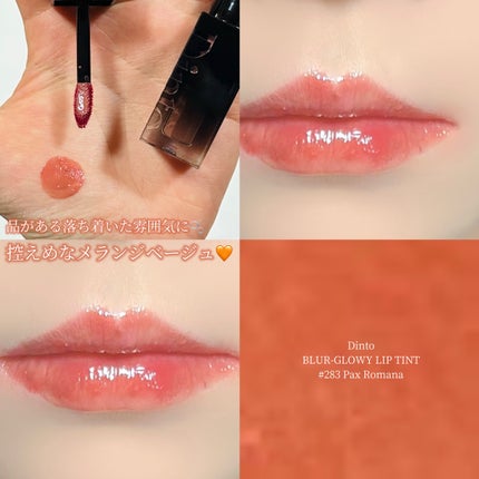 ブラーグロイリップティント/Dinto/リップティントを使ったクチコミ(1枚目)