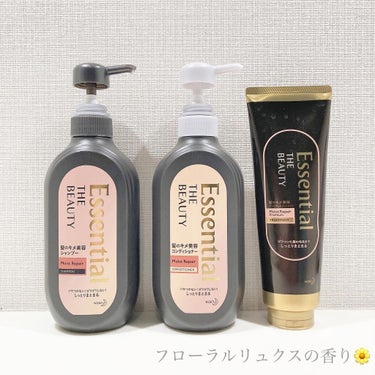 THE BEAUTY 髪のキメ美容プレミアムトリートメント＜モイストリペアプレミアム＞/エッセンシャル/洗い流すヘアトリートメントを使ったクチコミ（1枚目）