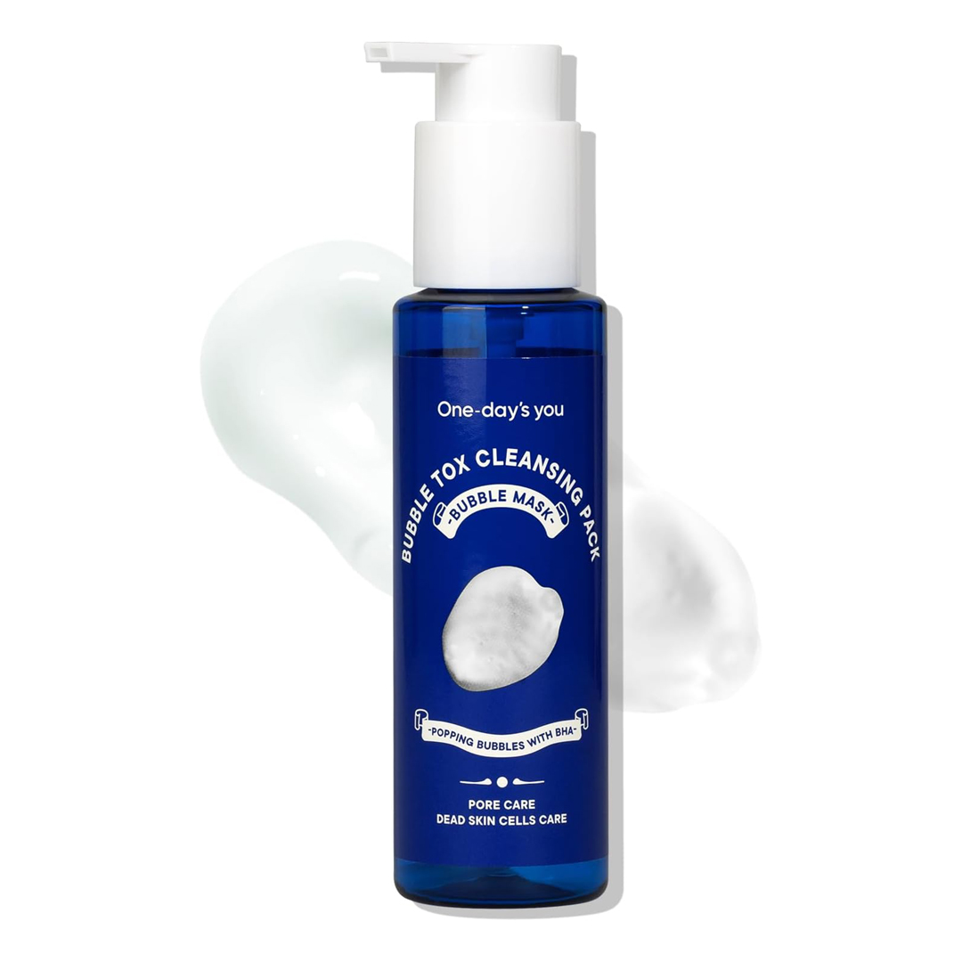 試してみた】バブルクレンジングパック One-day's youの効果・肌質別の
