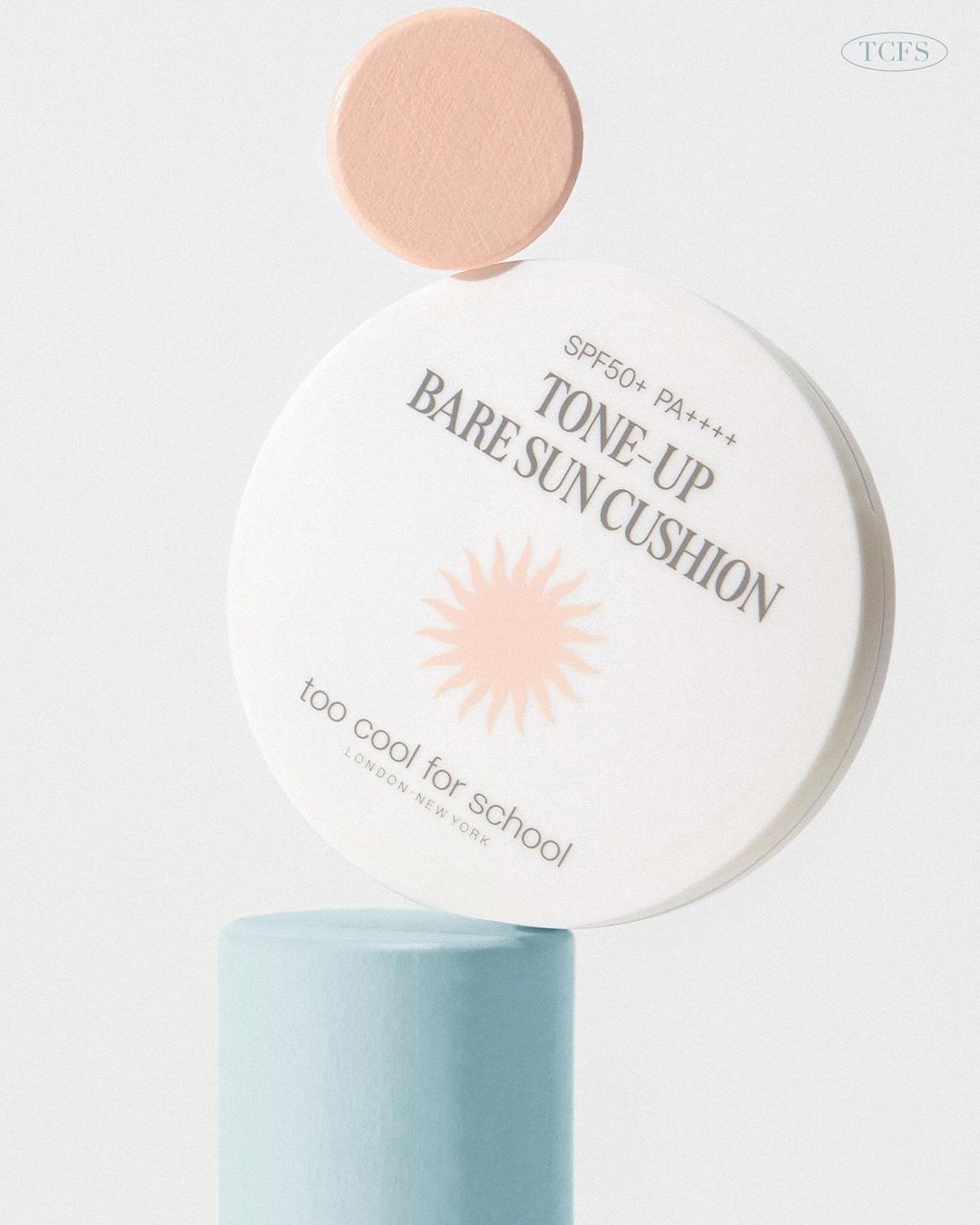 too cool for school トーンアップ ベアサンクッションのクチコミ「NEW☀トーンアップベアサンクッション

24時間⏰華やかサンケア☀

紫外線はブロックしつつ.....」（2枚目）