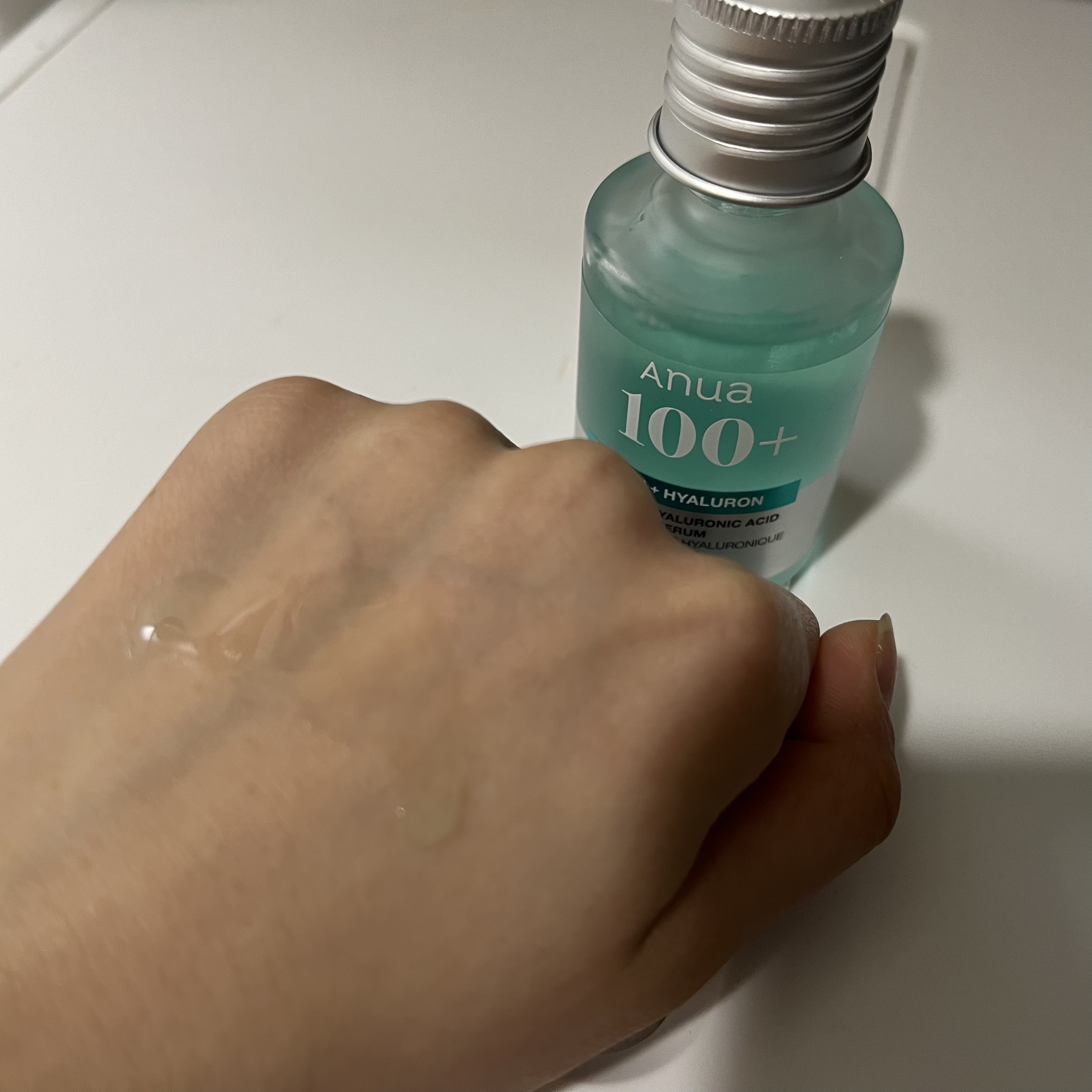 PDRNヒアルロン酸カプセル100セラム/Anua/美容液を使ったクチコミ（2枚目）