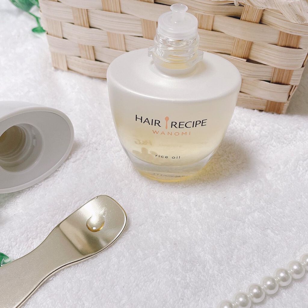 さらとろライスオイル(洗い流さないトリートメント)/WANOMI/ヘアオイルを使ったクチコミ(3枚目)