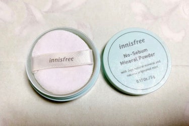 ノーセバム ミネラルパウダー/innisfree/ルースパウダーを使ったクチコミ（1枚目）