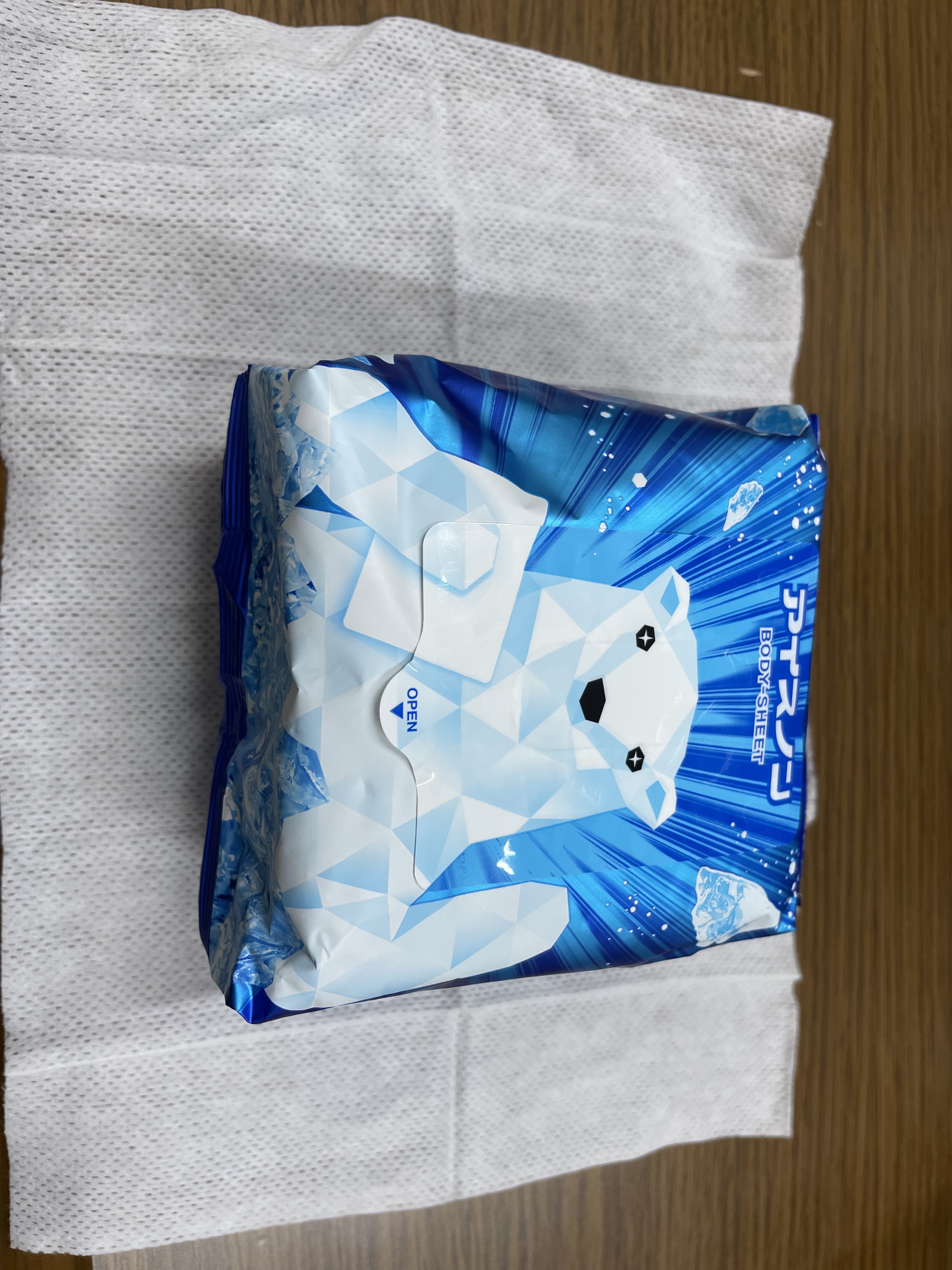 アイスノン 極冷えボディシート/アイスノン/ボディシートを使ったクチコミ（3枚目）