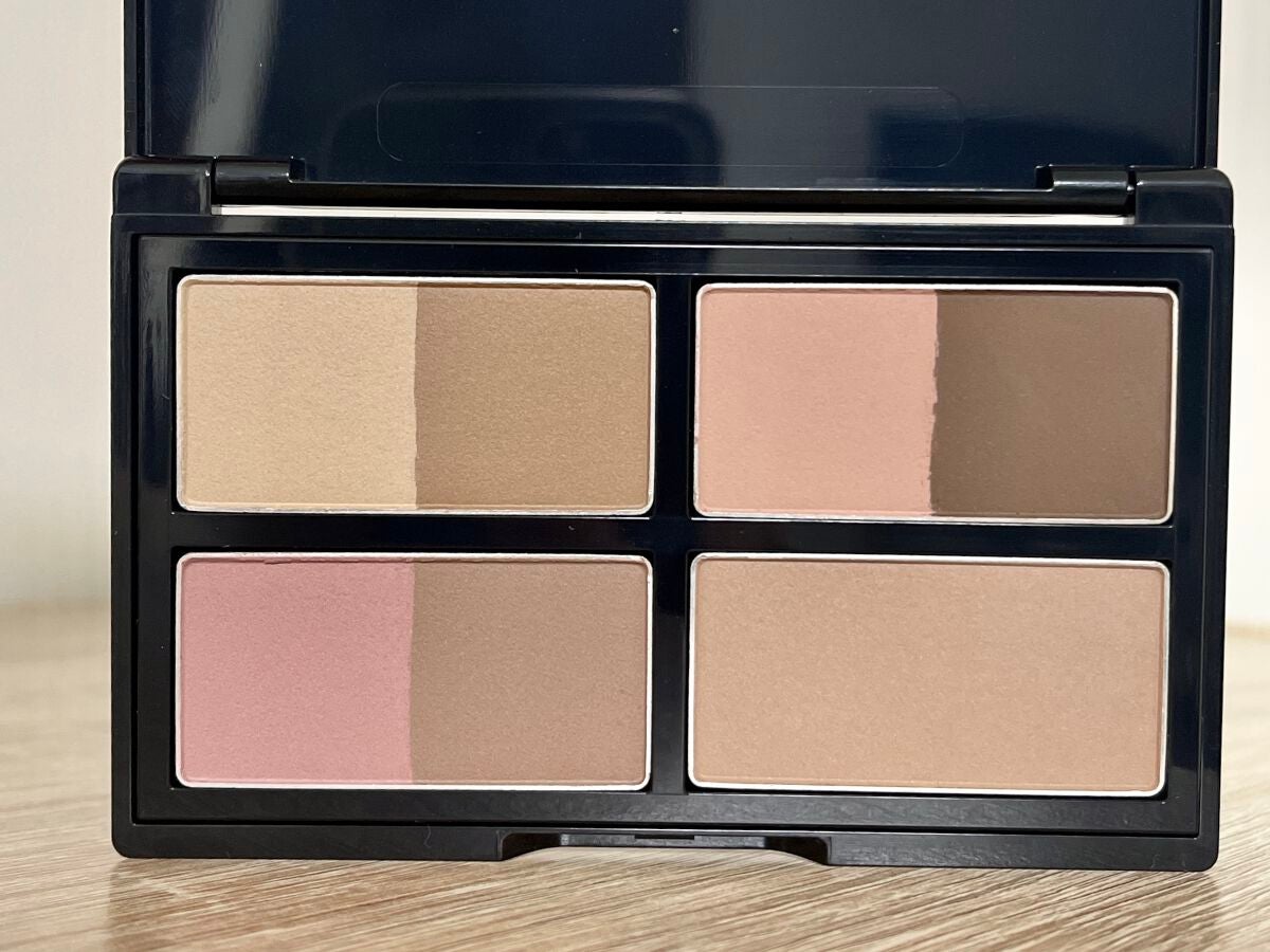 KATE 魂コレクション デザイニングシェードパレット3D/KATE/シェーディングを使ったクチコミ(1枚目)