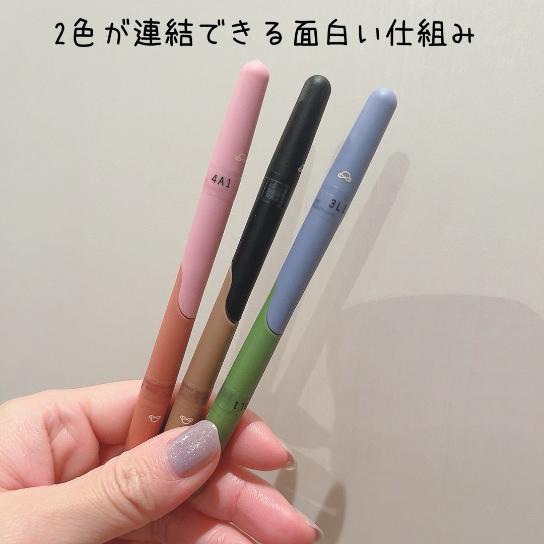 カラーシェイクライナー/C’est la pointe/リキッドアイライナーを使ったクチコミ(5枚目)