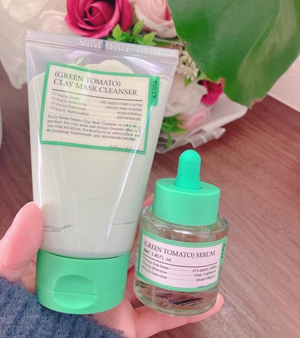 グリーントマトクレイマスククレンザー/FULLY/洗い流すパック・マスクを使ったクチコミ(2枚目)
