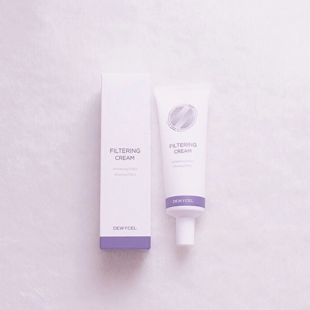 フィルタリングクリーム/DEWYCEL/日焼け止めクリームを使ったクチコミ（1枚目）