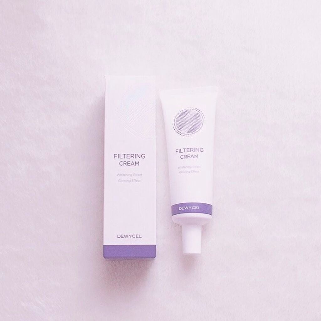フィルタリングクリーム/DEWYCEL/日焼け止めクリームを使ったクチコミ(1枚目)