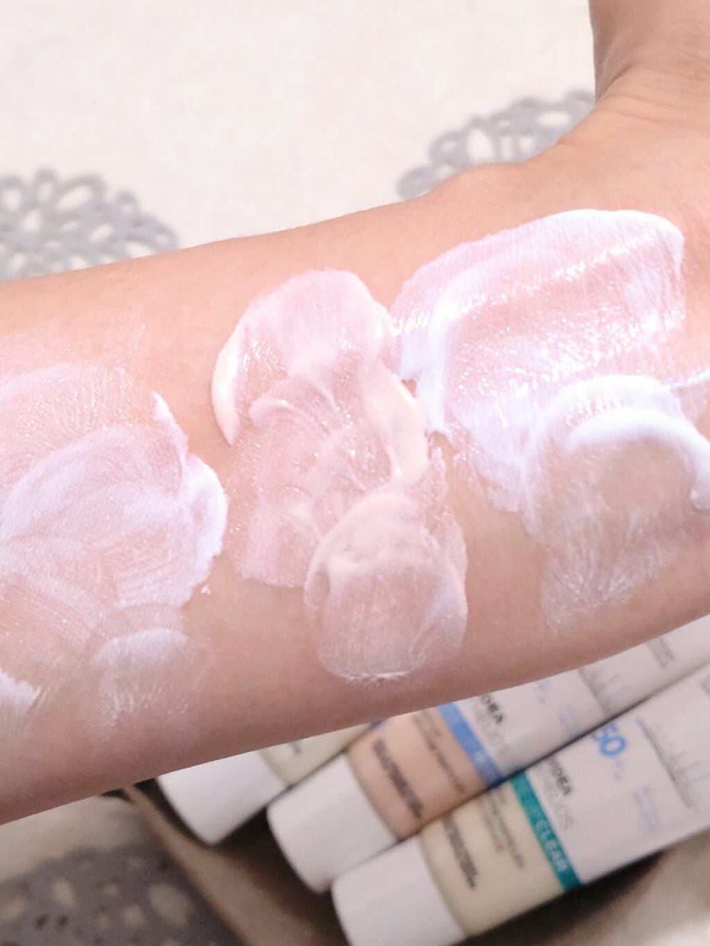 UVイデア XL プロテクショントーンアップ/ラ ロッシュ ポゼ/日焼け止めクリームを使ったクチコミ(9枚目)