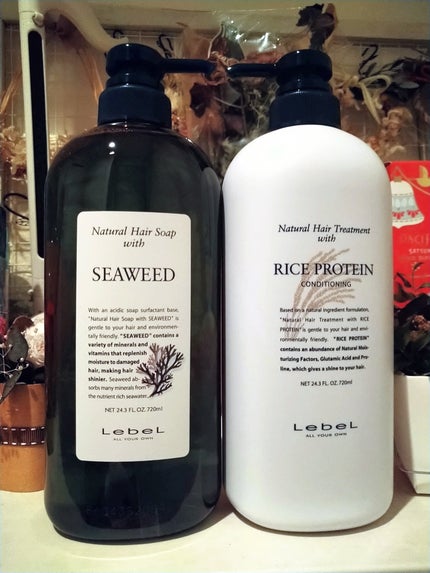ナチュラル ヘアソープ ウィズ シーウィード/LebeL/サロンシャンプーを使ったクチコミ(1枚目)