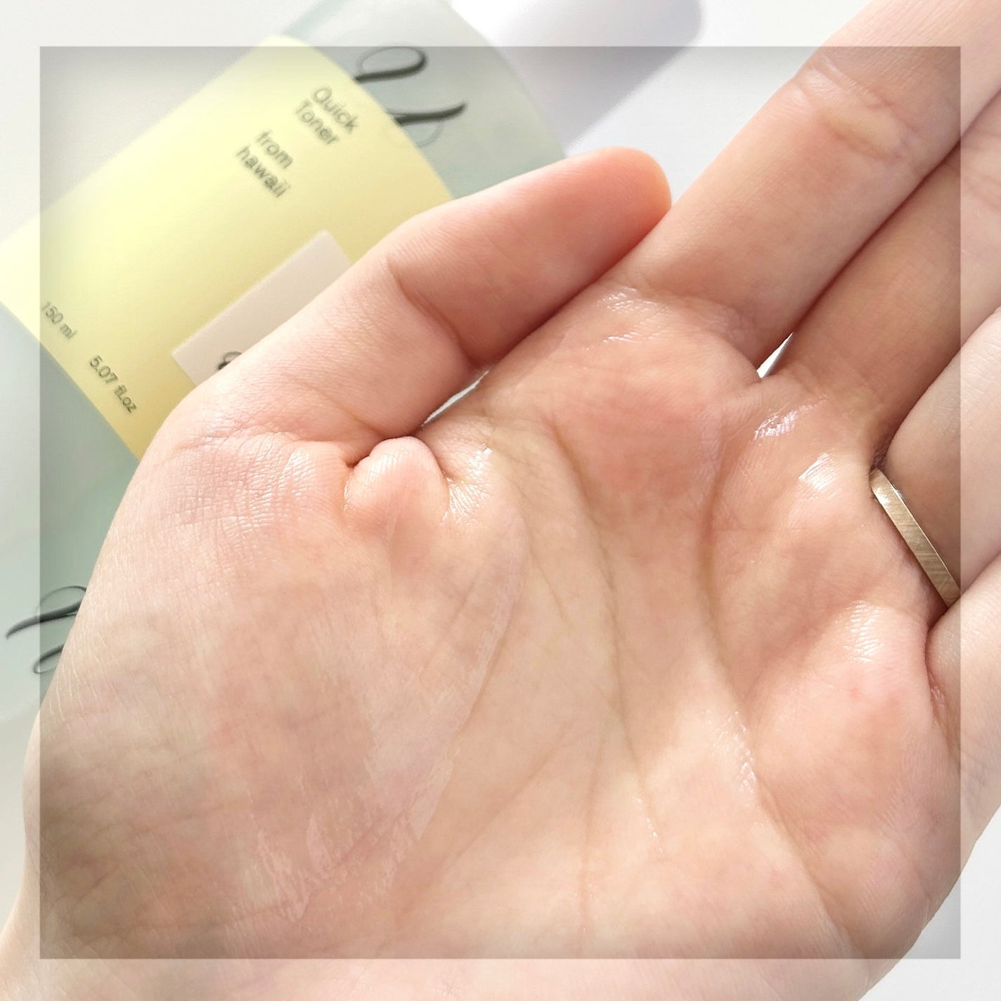 クイックトナーフロムハワイ/urbanand/化粧水を使ったクチコミ(4枚目)