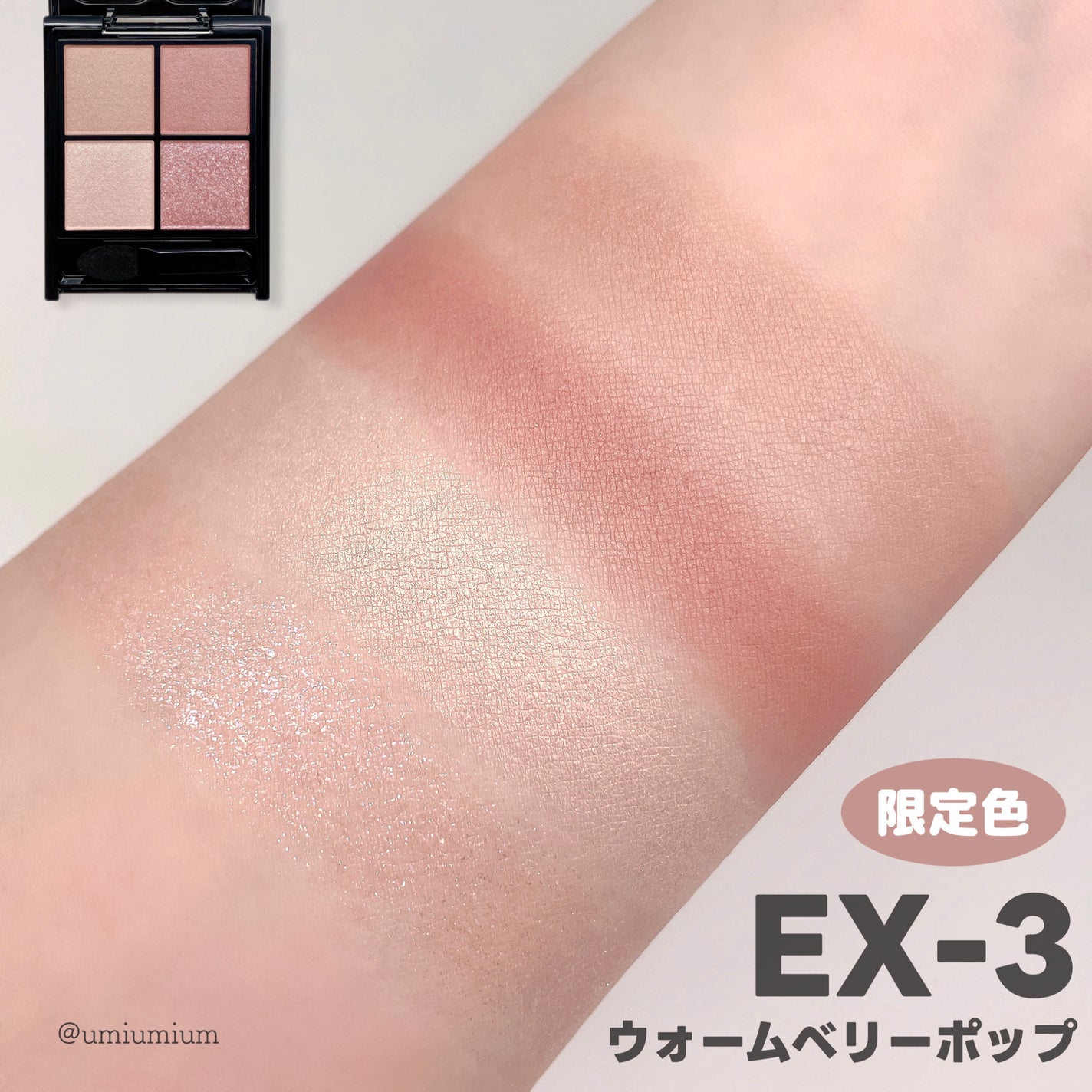 ケイト ポッピングシルエットシャドウ/KATE/アイシャドウパレット by うみか