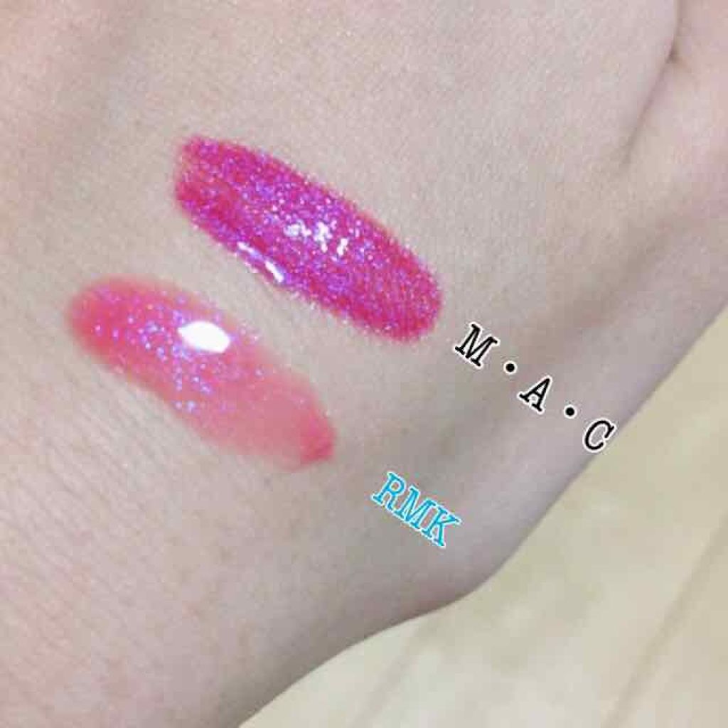 グランドイリュージョン リキッド リップカラー/M・A・C/リップグロスを使ったクチコミ(3枚目)