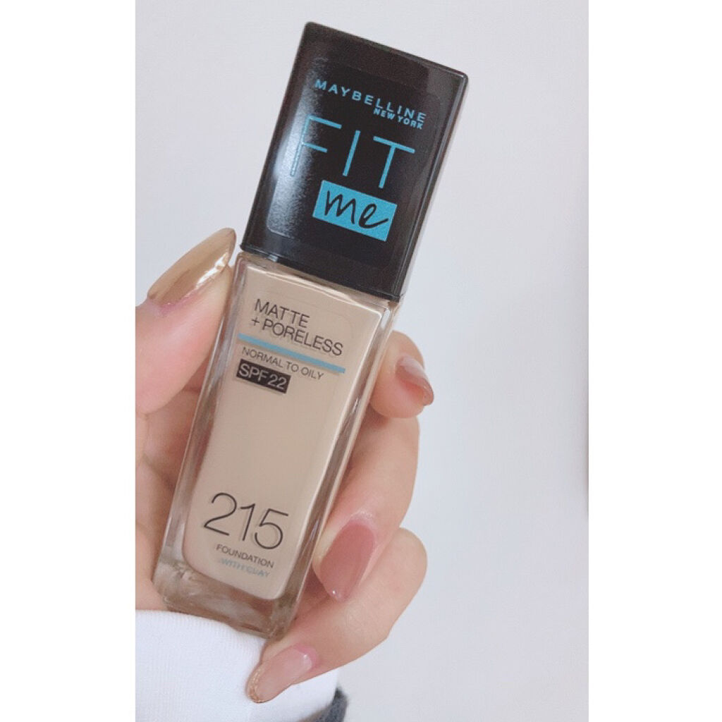フィットミー リキッドファンデーション R/MAYBELLINE NEW YORK/リキッドファンデーションを使ったクチコミ（1枚目）