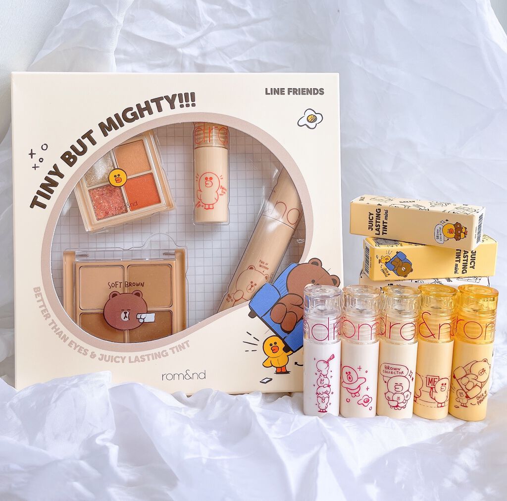 LINE FRIENDS EDITION/rom&nd/メイクアップキットを使ったクチコミ(1枚目)