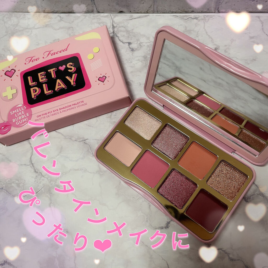 レッツ プレイ ミニ アイシャドウ パレット/Too Faced/アイシャドウパレットを使ったクチコミ（2枚目）