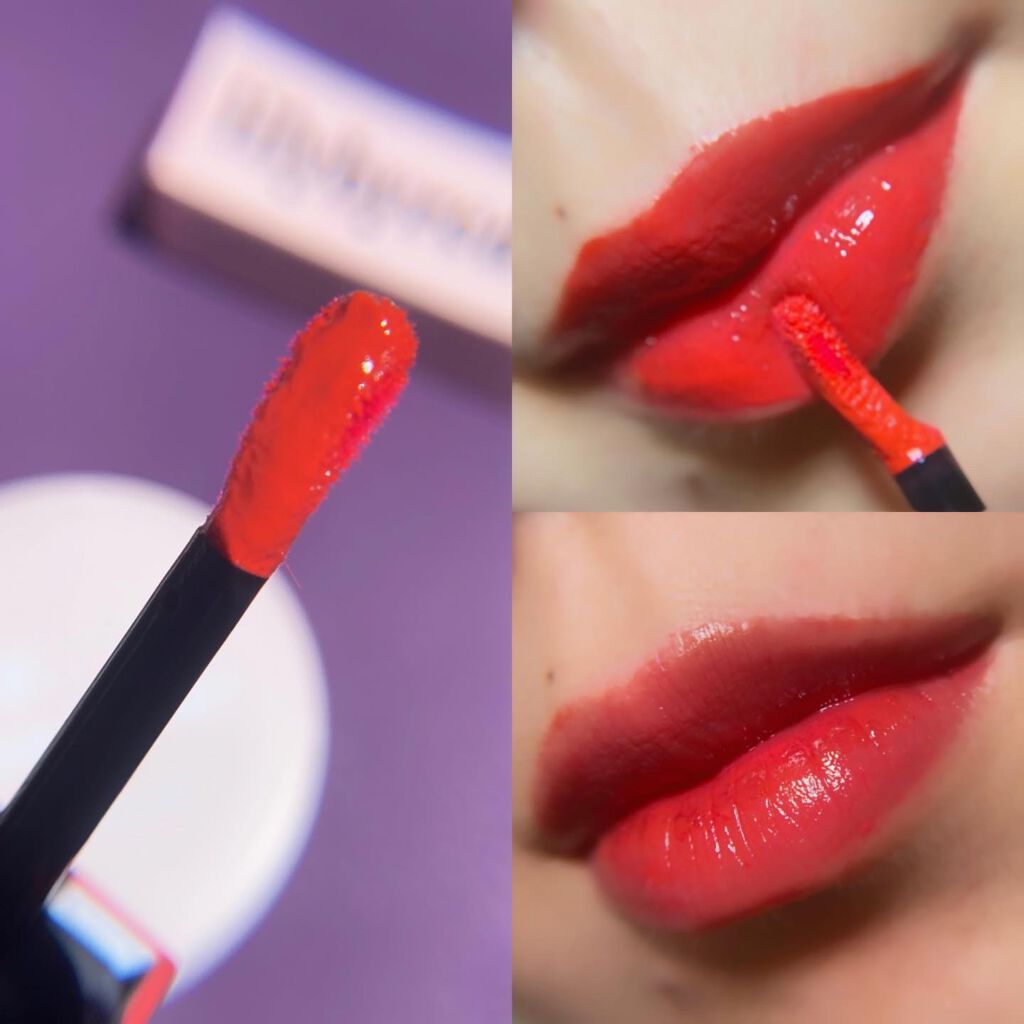 ブラッディライアー コーティングティント/lilybyred/リップティントを使ったクチコミ（2枚目）