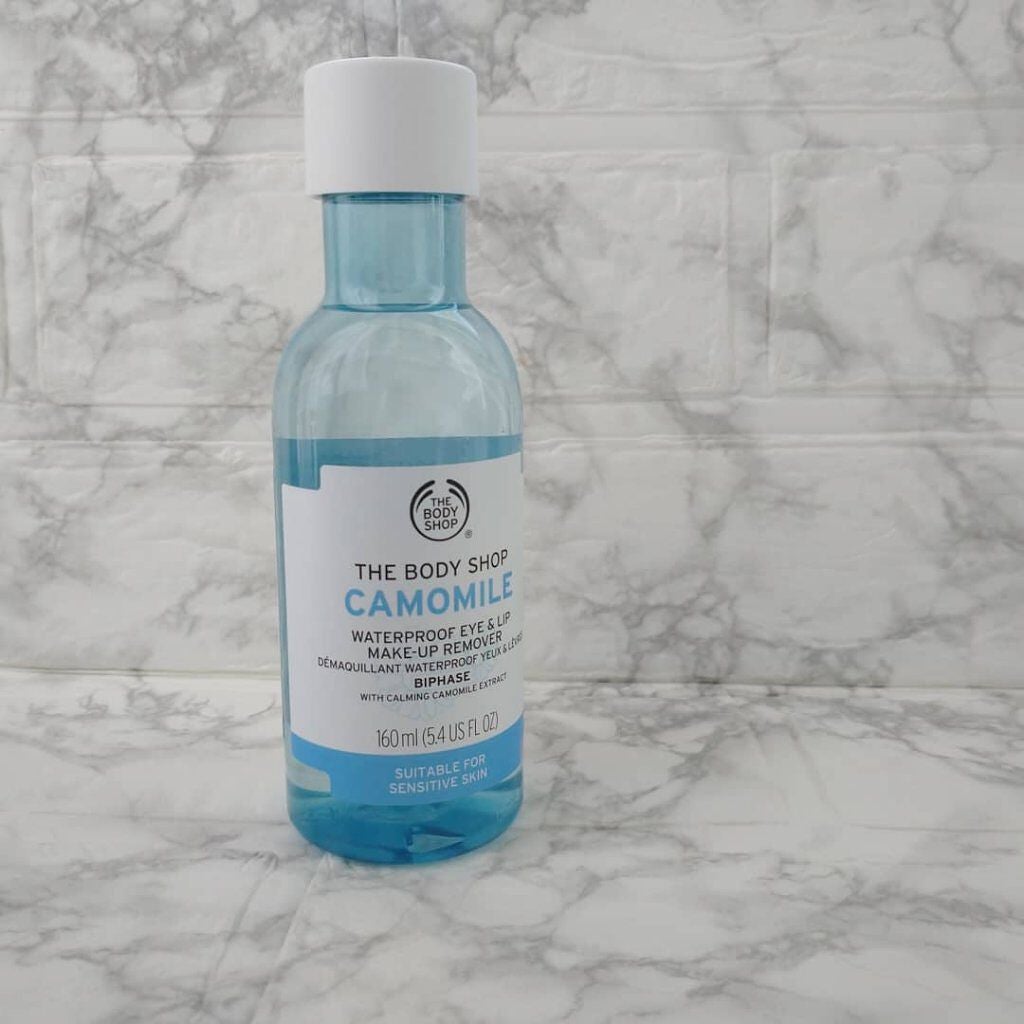 ウォータープルーフ アイ&リップ メイクアップリムーバー CA/THE BODY SHOP/ポイントメイクリムーバーを使ったクチコミ(1枚目)