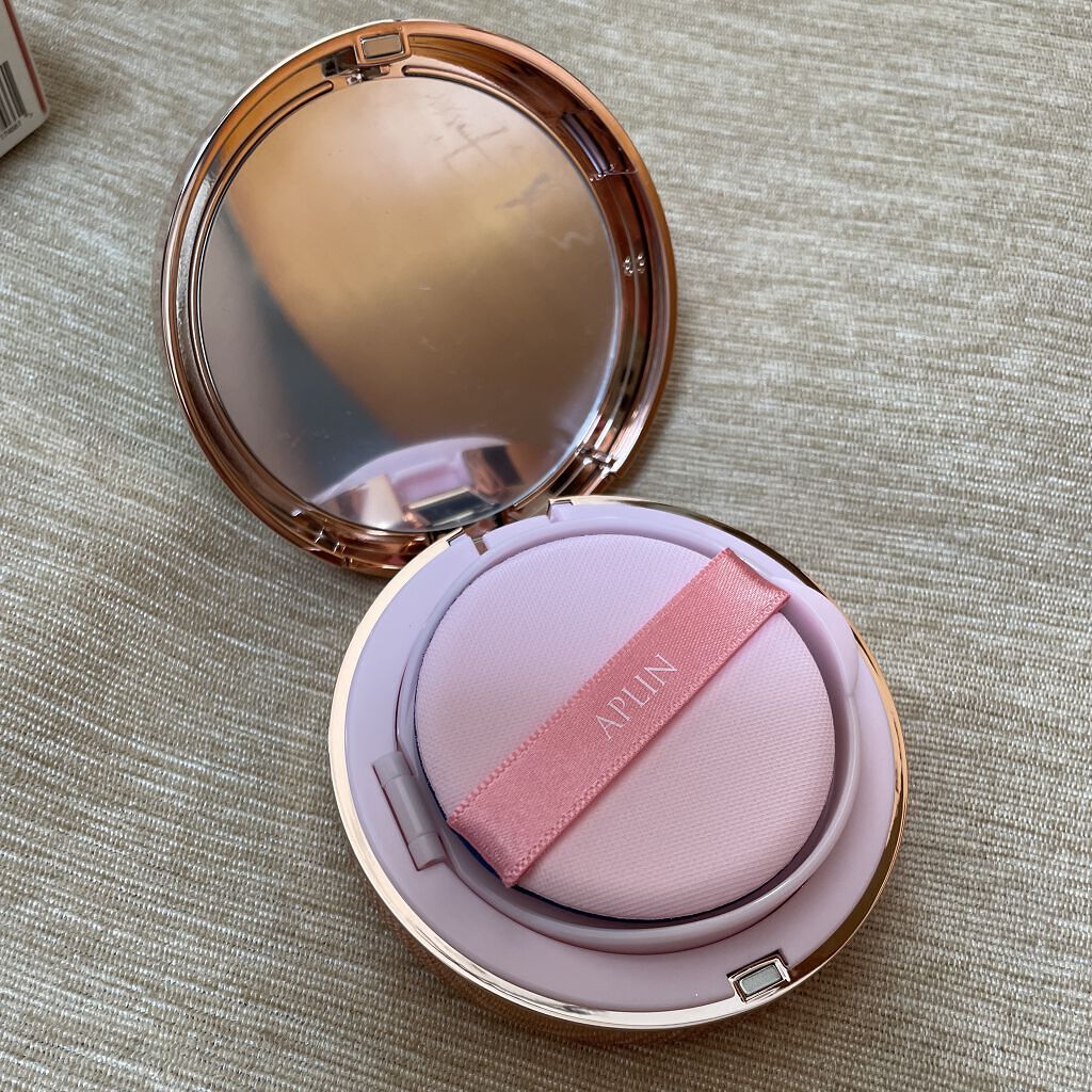 ピンクティーツリーカバークッション/APLIN/クッションファンデーションを使ったクチコミ（2枚目）