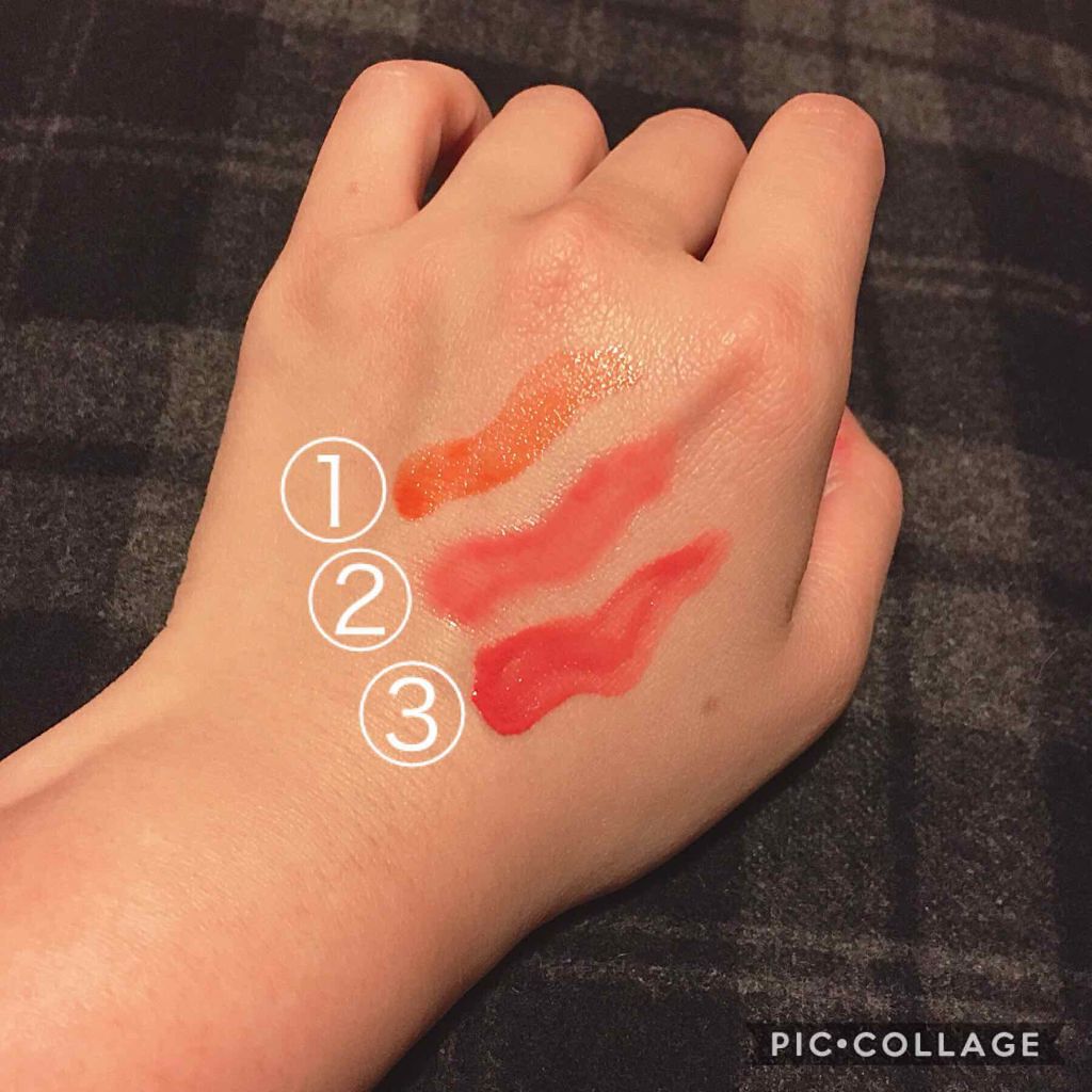 リップティントシロップ/キャンメイク/リップティントを使ったクチコミ(2枚目)