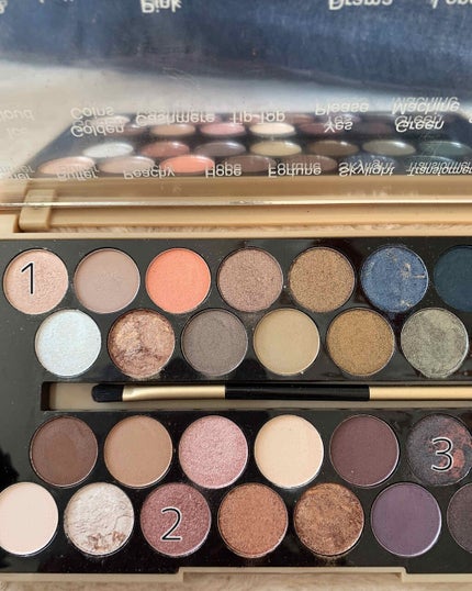 30アイシャドウパレット フォーチュンフェイバーズ ザブレイブ/MAKEUP REVOLUTION/アイシャドウパレットを使ったクチコミ(1枚目)