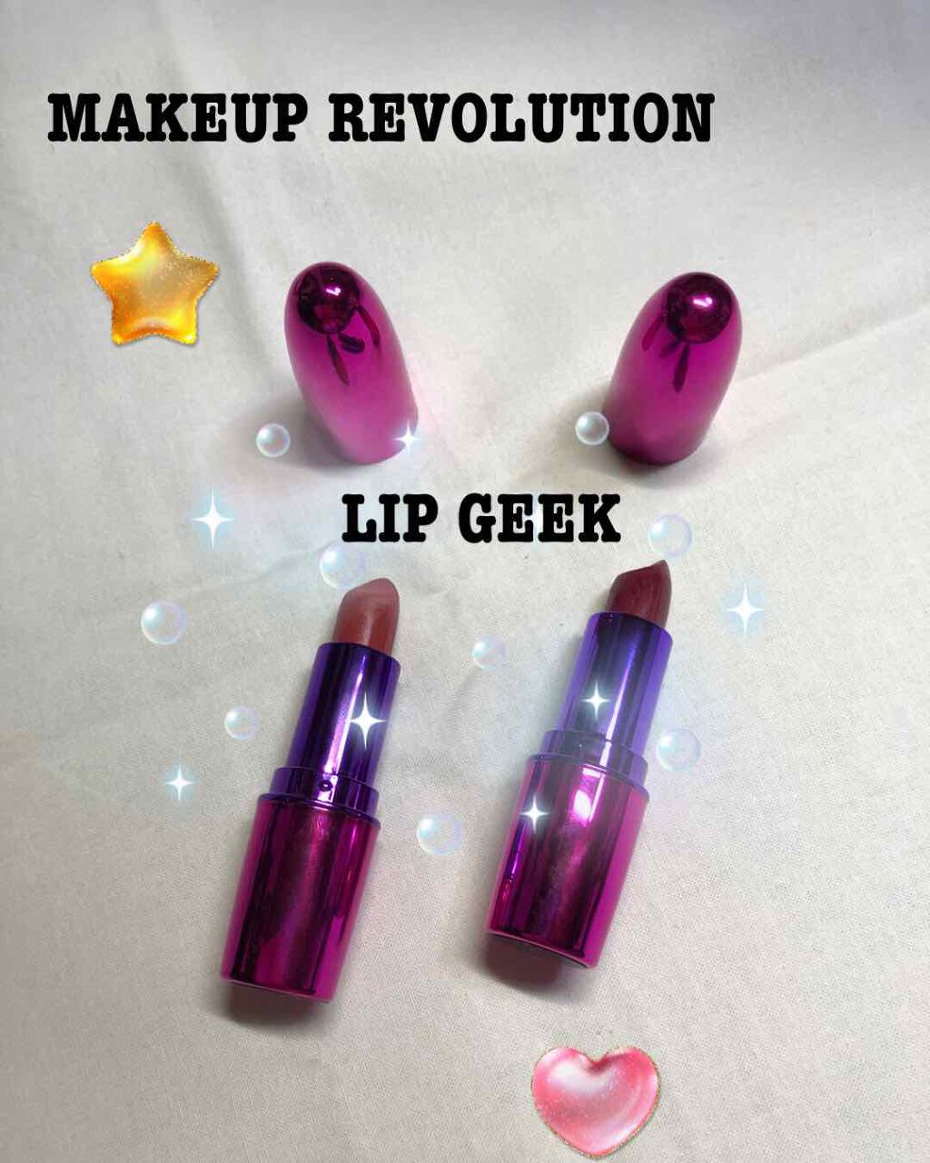 リップギーク/MAKEUP REVOLUTION/口紅を使ったクチコミ(1枚目)