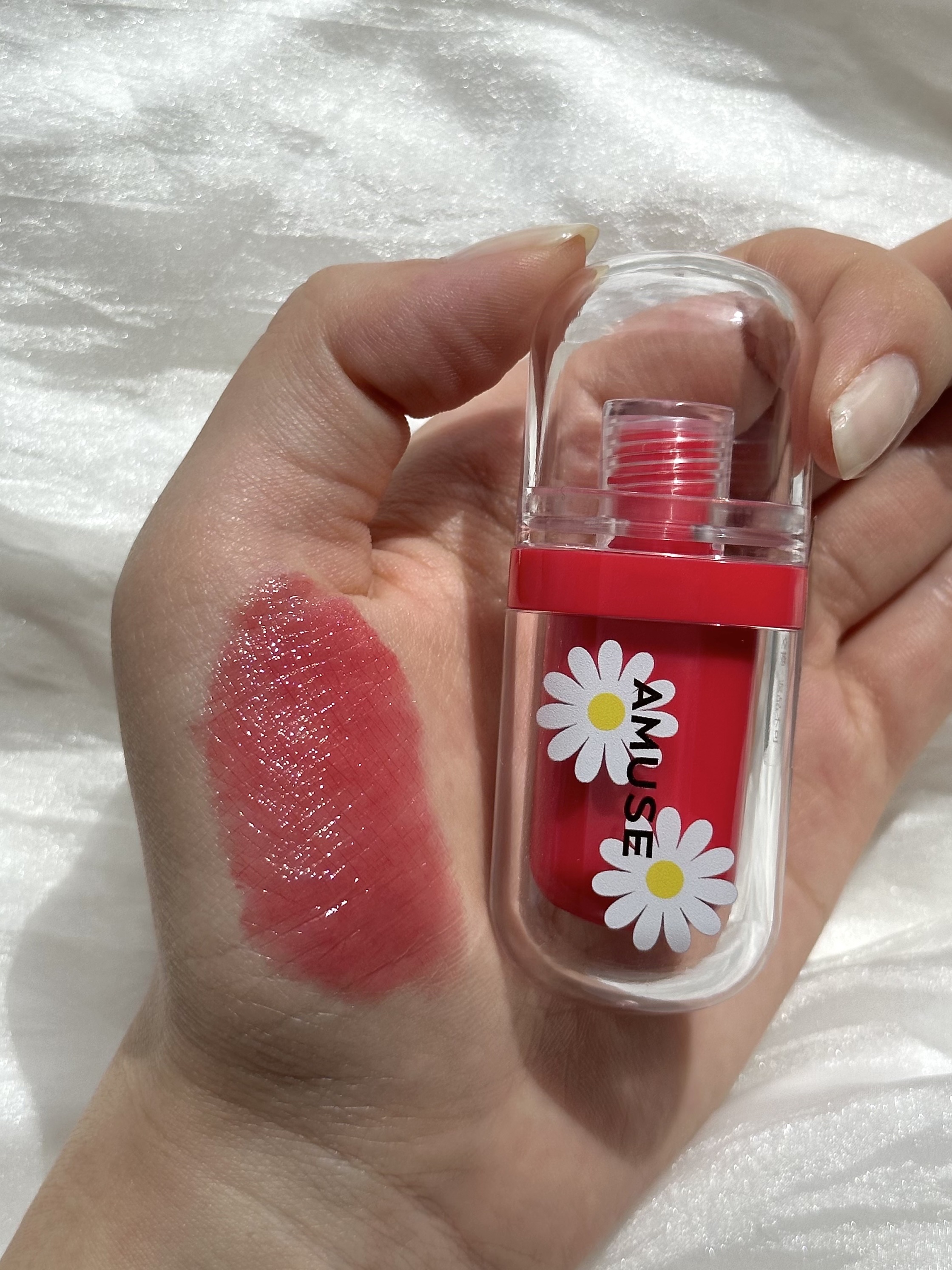 ジェルフィットティント/AMUSE/リップティントを使ったクチコミ（3枚目）