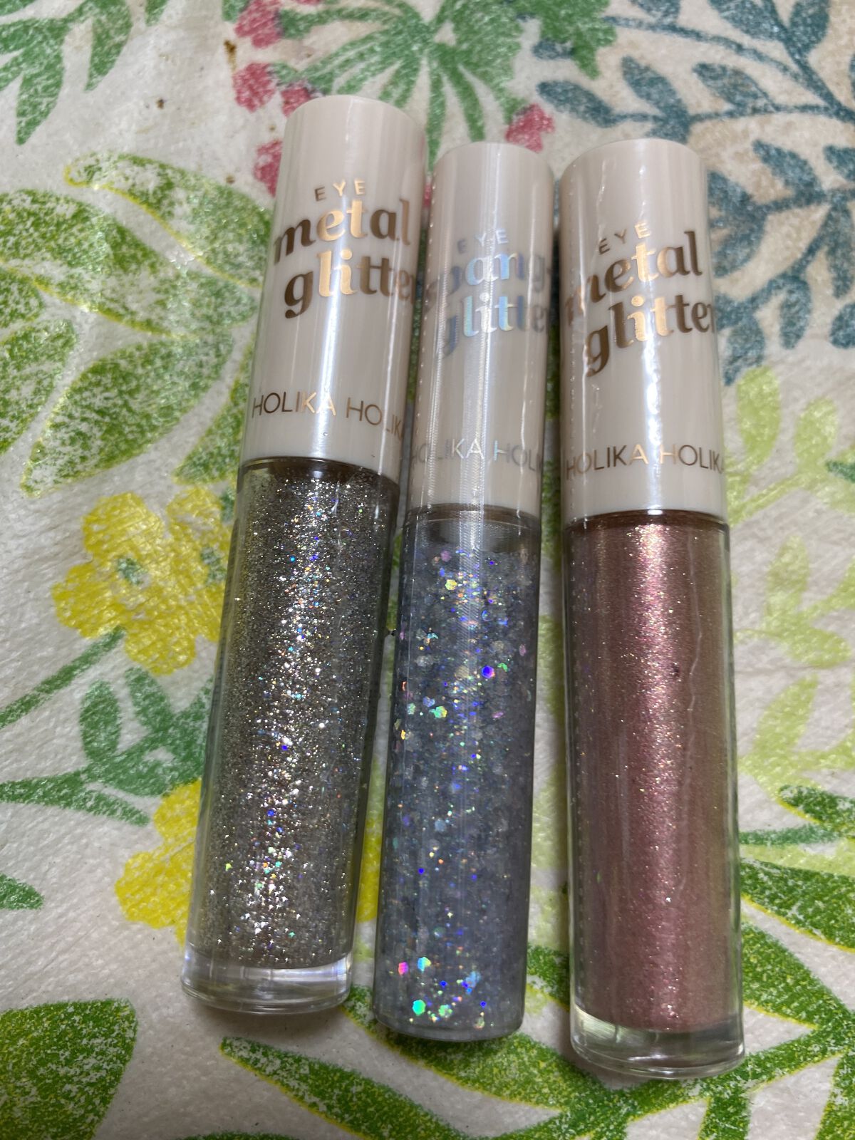 アイメタルグリッター 09 ピーチクラッシュ/HOLIKA HOLIKA/グリッターを使ったクチコミ（1枚目）