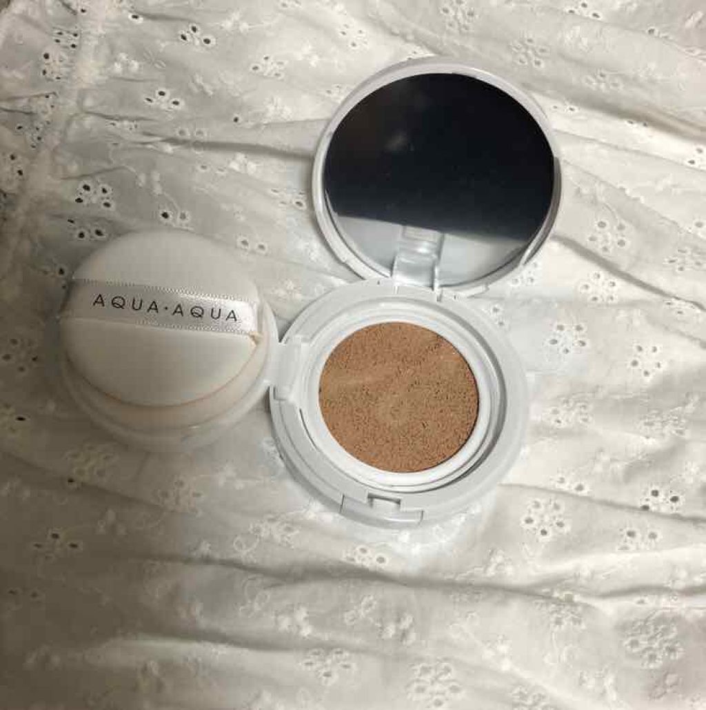 オーガニッククッションコンパクト/アクア・アクア/クッションファンデーションを使ったクチコミ(2枚目)