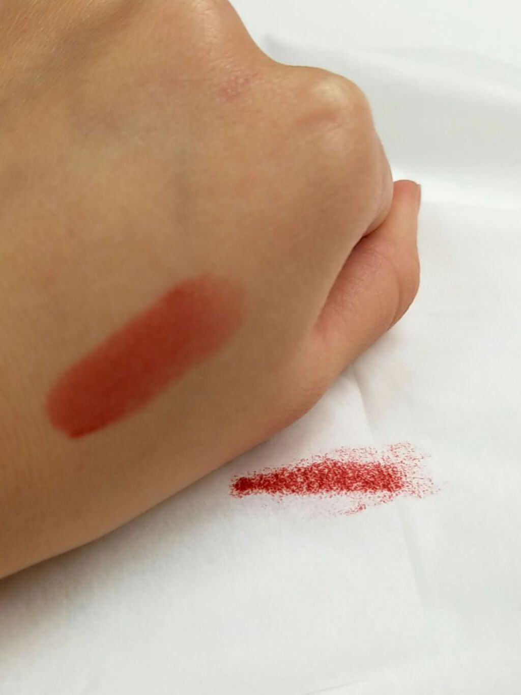 ルージュ ヴォリュプテ シャイン/YVES SAINT LAURENT BEAUTE/口紅を使ったクチコミ(2枚目)