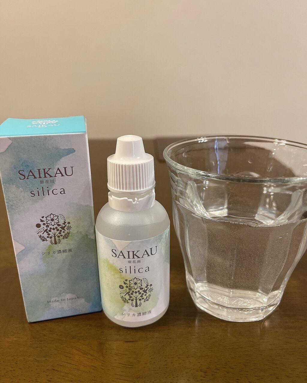 SAIKAU silica(催花雨シリカ)/こころ配り便/ドリンクを使ったクチコミ(1枚目)