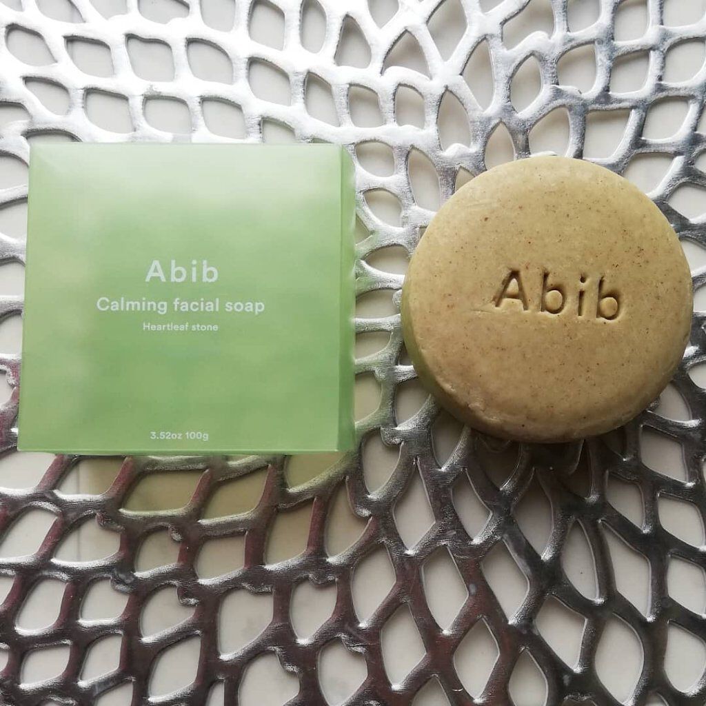 カーミングフェイシャルソープ ドクダミストーン/Abib /洗顔石鹸を使ったクチコミ（2枚目）