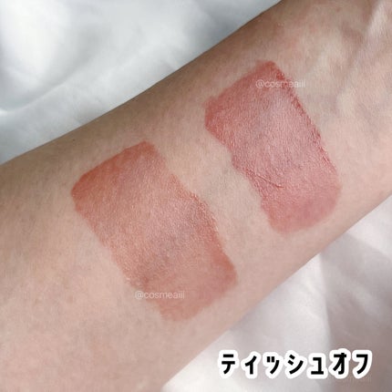 ジューシーラスティングティント/rom&nd/リップティントを使ったクチコミ(5枚目)