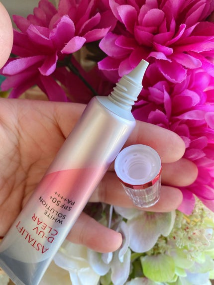 D-UVクリア ホワイトソリューション/アスタリフト/日焼け止めクリームを使ったクチコミ(3枚目)