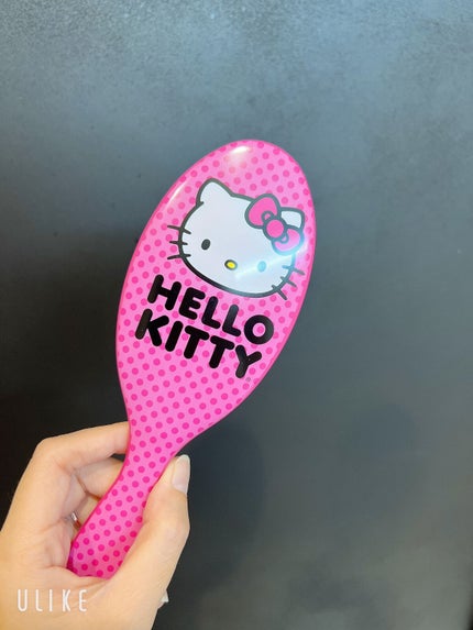 オリジナルディタングラー ハローキティ/ウェットブラシ/ヘアブラシを使ったクチコミ(3枚目)