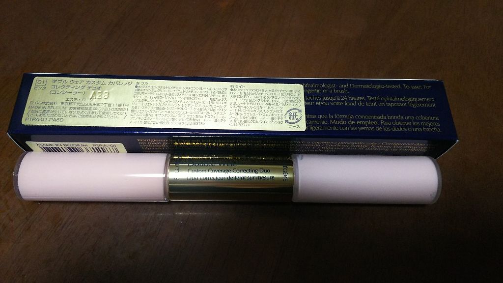 ダブル ウェア カスタム カバレッジ コレクティング デュオ/ESTEE LAUDER/リキッドコンシーラーを使ったクチコミ（2枚目）