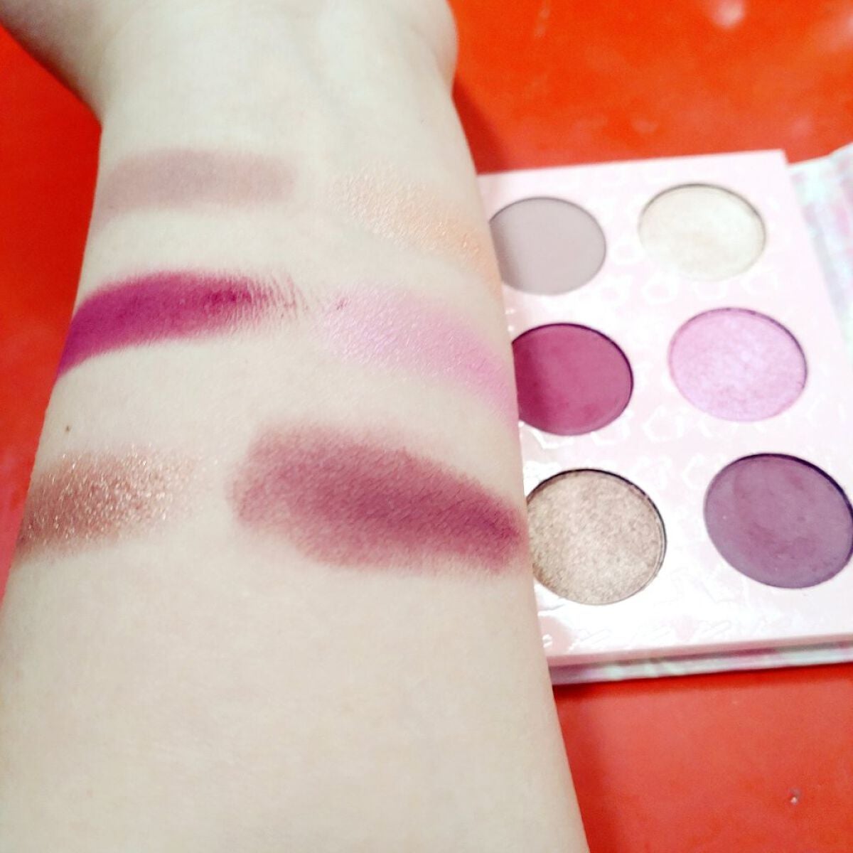 PRETTY MUCH/ColourPop/アイシャドウパレットを使ったクチコミ(7枚目)