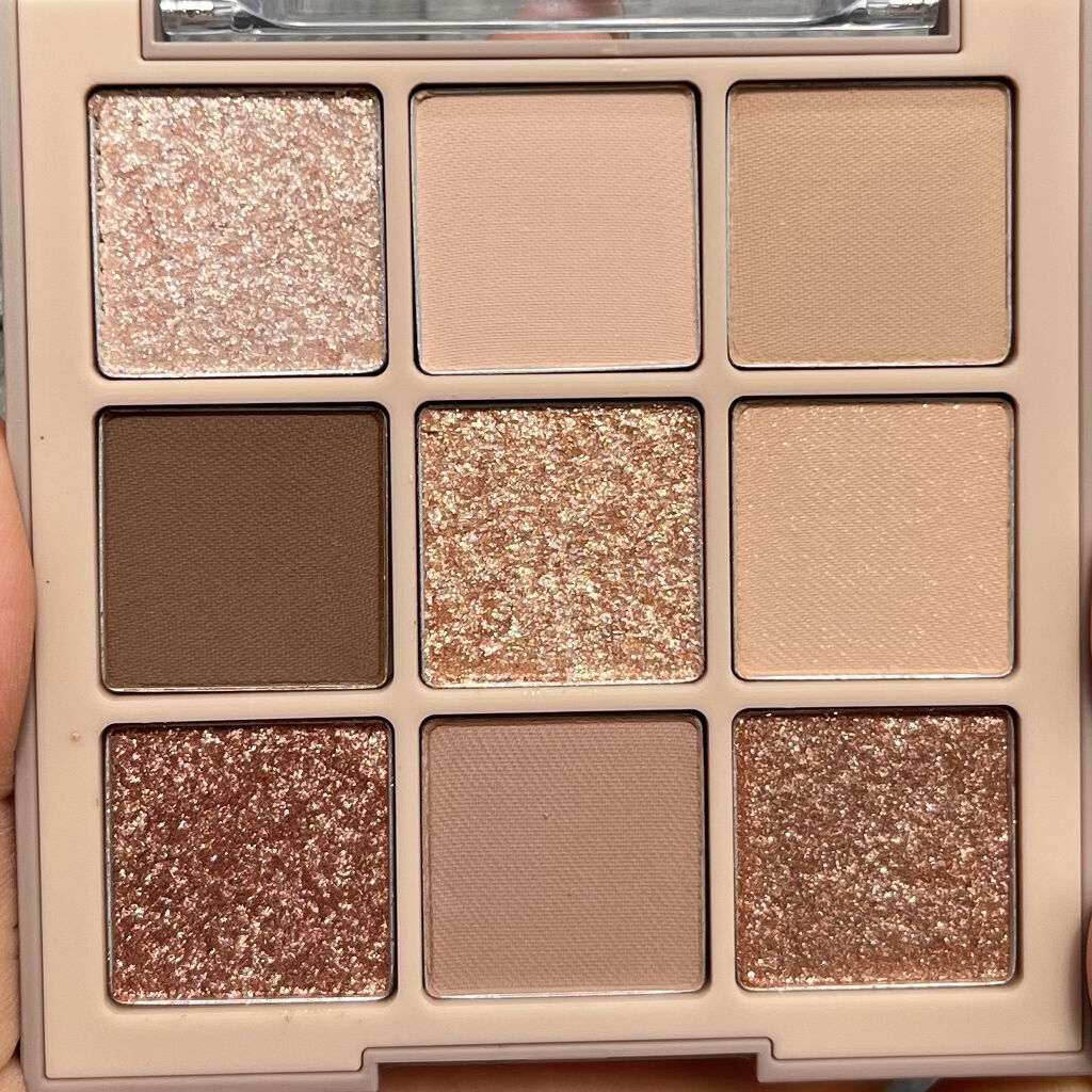 シャドウパレット/dasique/アイシャドウパレットを使ったクチコミ（3枚目）