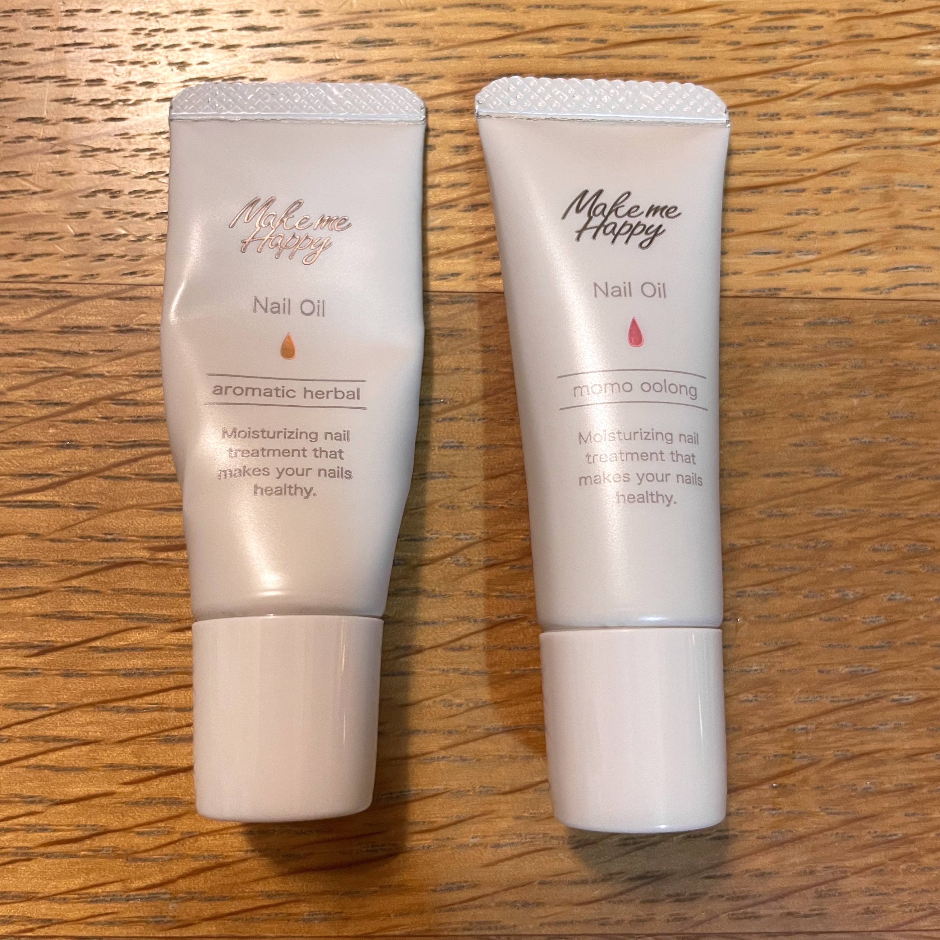 メイクミーハッピー ネイルオイル momo oolong/キャンメイク/ネイルオイル・トリートメントを使ったクチコミ（2枚目）