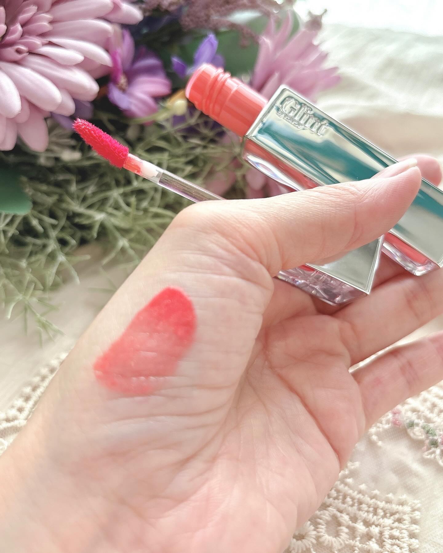 ティントグロス/Glint/リップグロスを使ったクチコミ（1枚目）