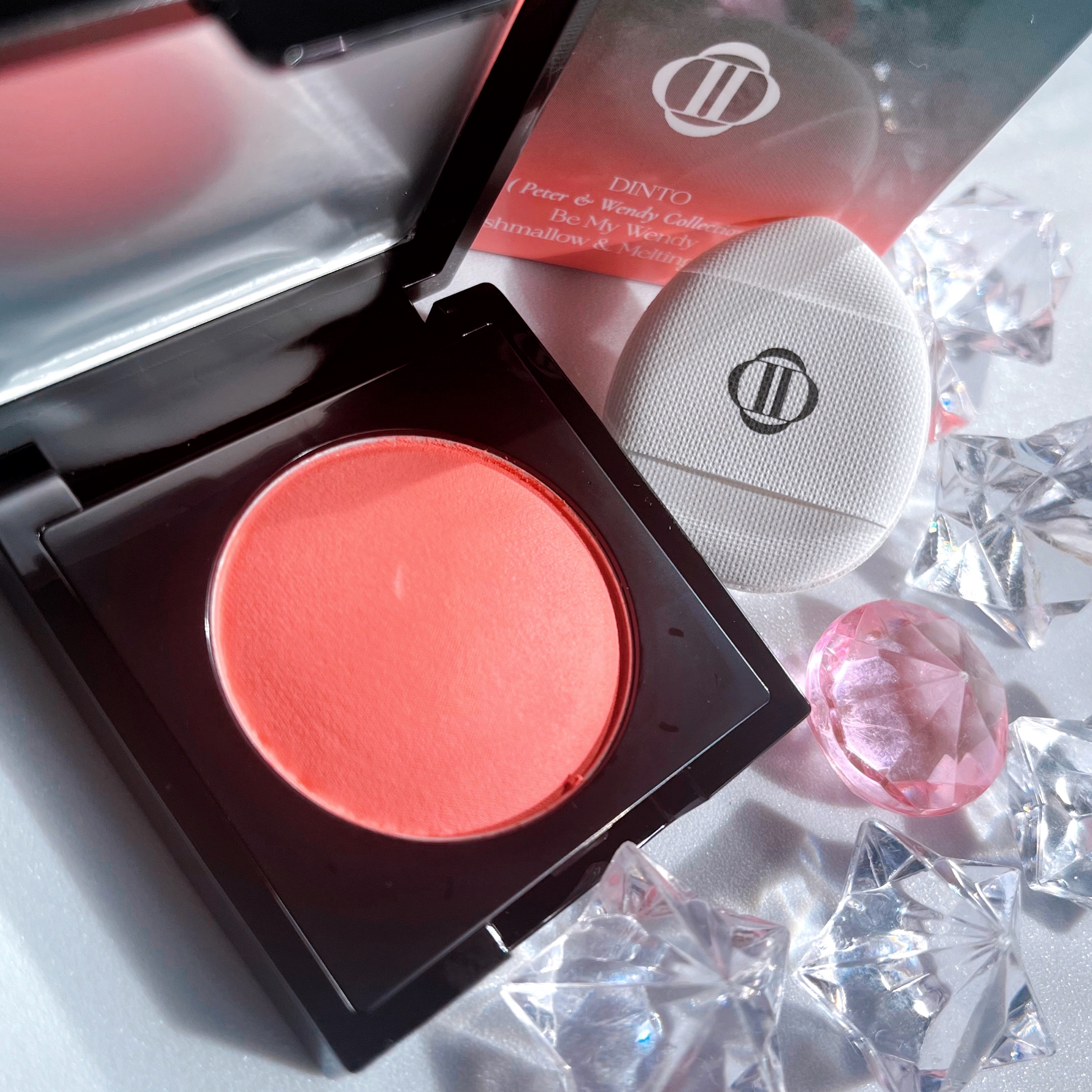 (Peter＆Wendy Collection) Be My Wendy Marshmallow Blusher 524 Nibs/Dinto/ジェル・クリームチークを使ったクチコミ（2枚目）