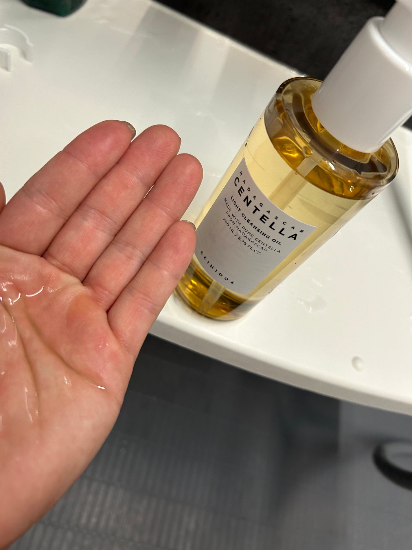 センテラ ライトクレンジングオイル/SKIN1004/オイルクレンジングを使ったクチコミ(1枚目)