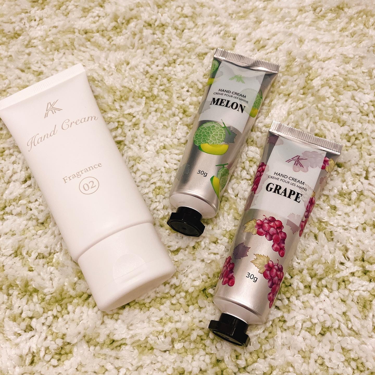 ウォーターフルーツハンドクリーム/AK/ハンドクリームを使ったクチコミ（1枚目）