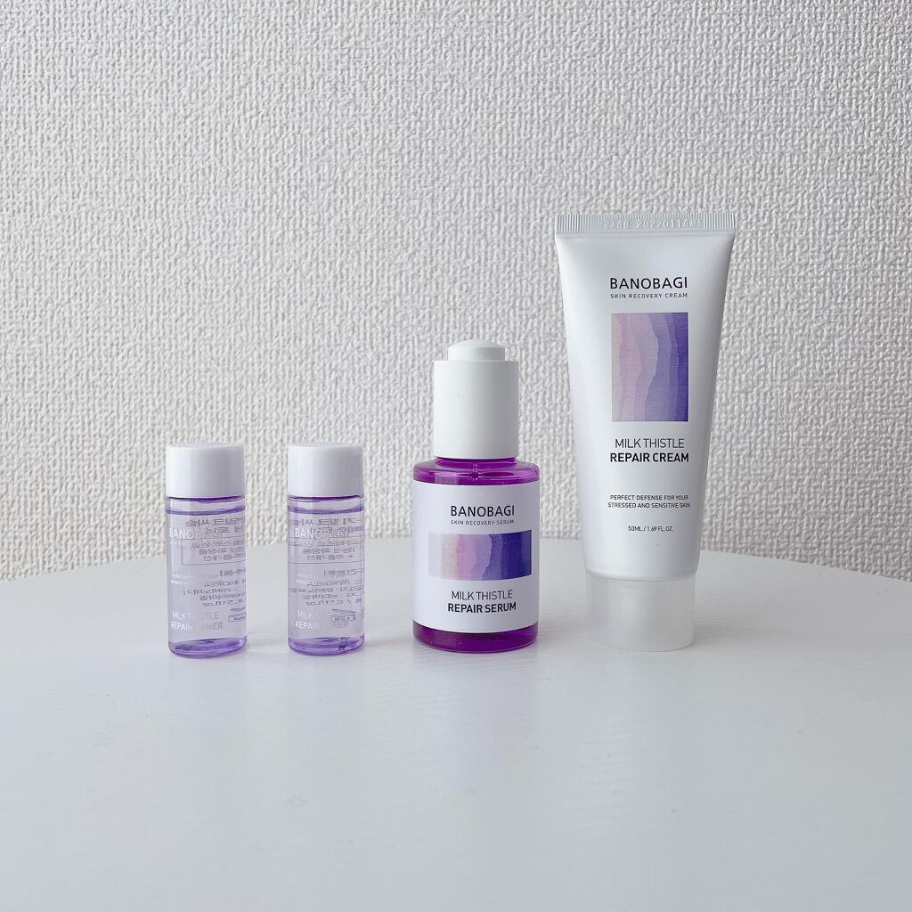 ミルクシスル リペアトナー/BANOBAGI/化粧水を使ったクチコミ（2枚目）