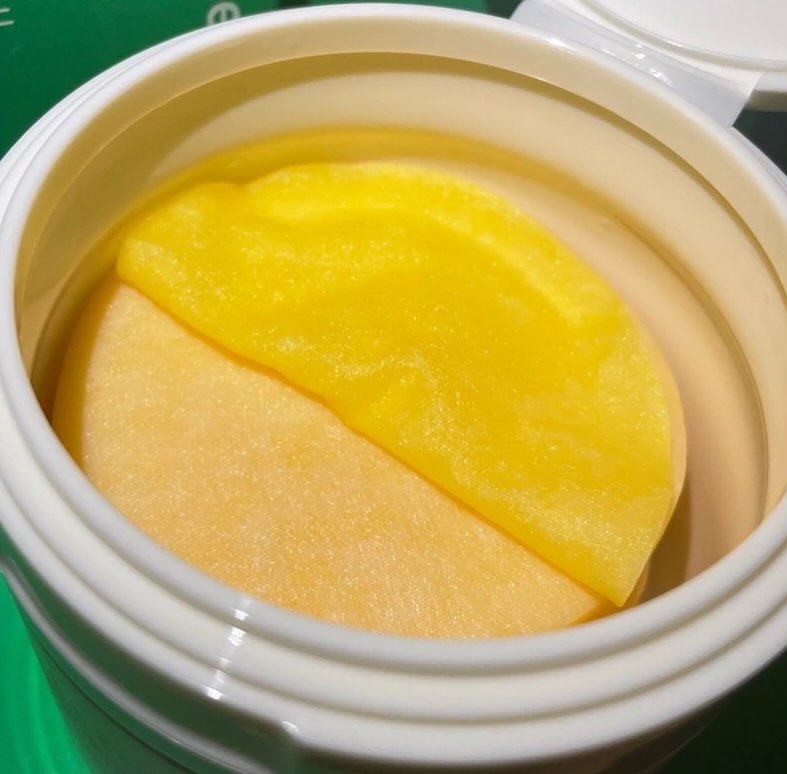 ビタC グリーンティーエンザイム ブライト パッド/innisfree/トナーパッドを使ったクチコミ（3枚目）