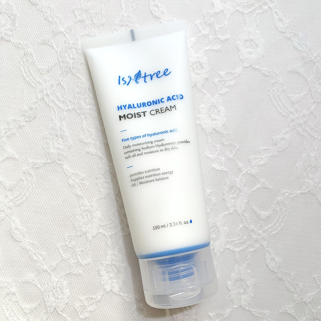 ヒアルロン酸モイストクリーム/Isntree/フェイスクリームを使ったクチコミ（2枚目）