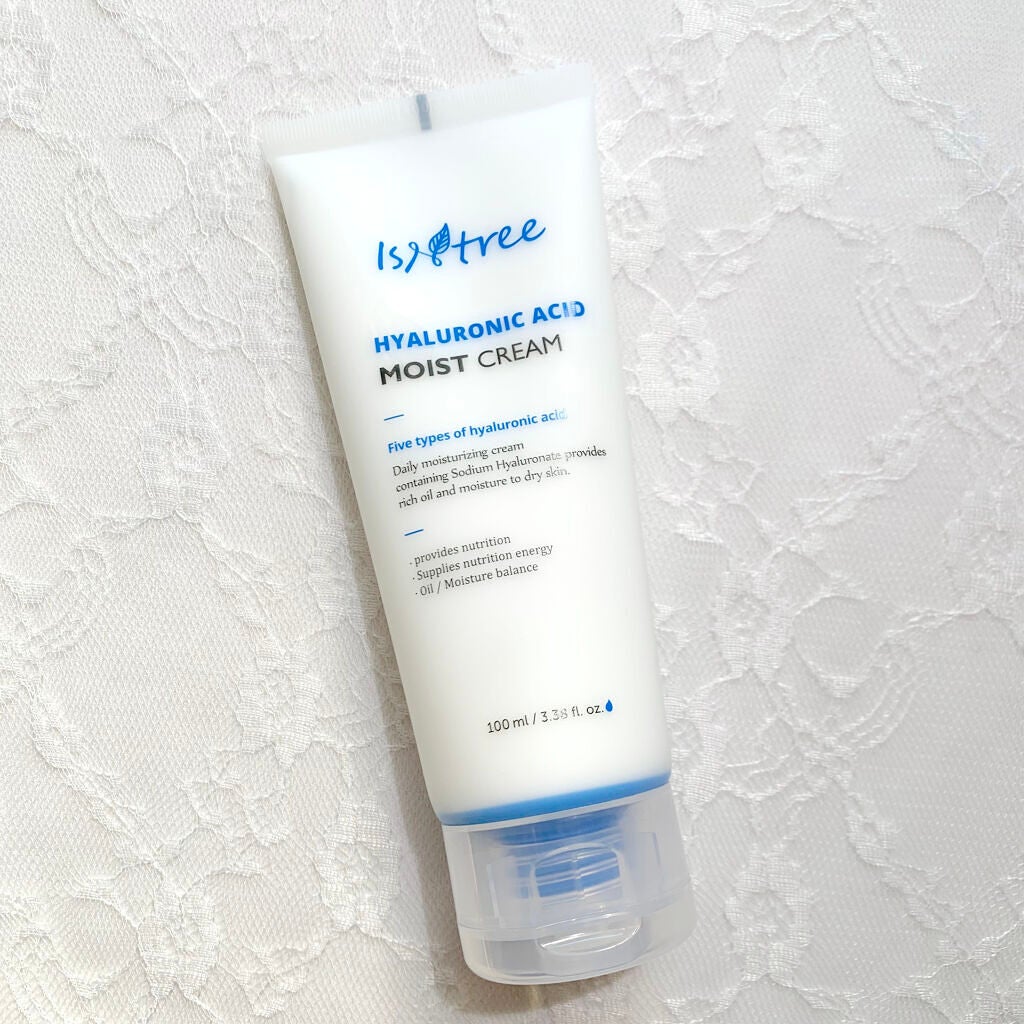 ヒアルロン酸モイストクリーム/Isntree/フェイスクリームを使ったクチコミ(2枚目)