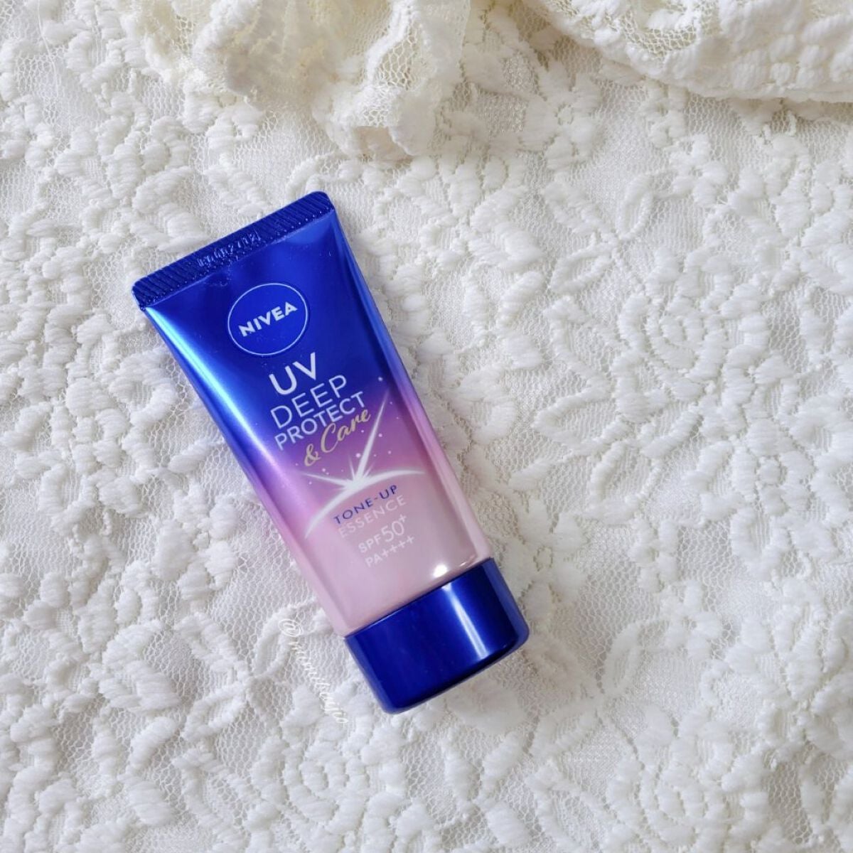 ニベアUV ディープ プロテクト&ケア トーンアップ エッセンス/ニベア/日焼け止めローションを使ったクチコミ(5枚目)