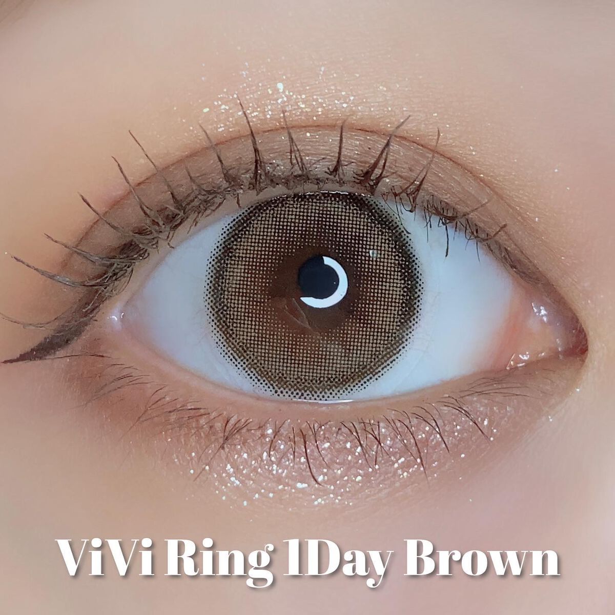 ViVi Ring 1day/OLENS/ワンデー(1DAY)カラコンを使ったクチコミ(2枚目)